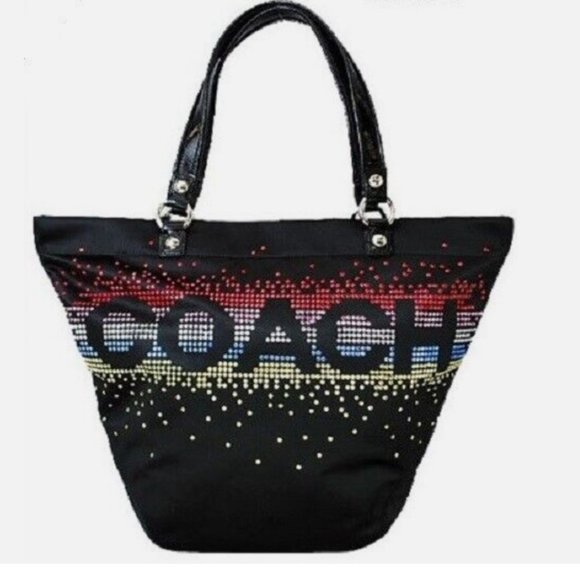 Coach Handbags - Coach Special Edition Holiday rhinestone tote